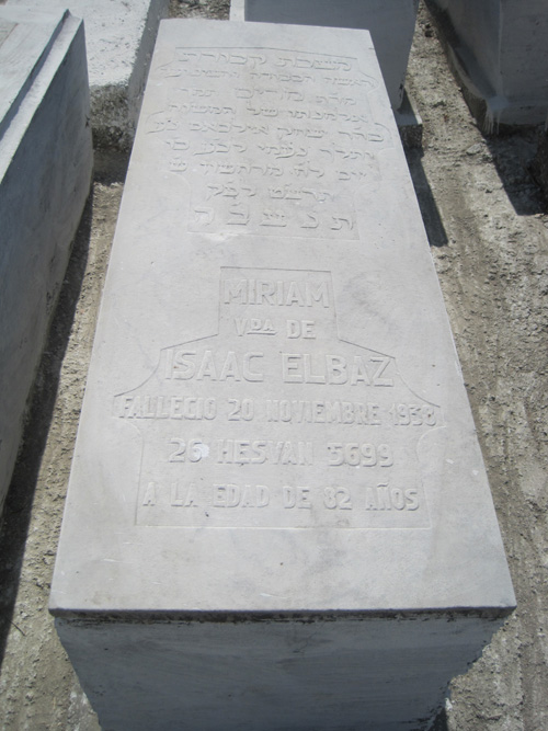 Stèle de elbaz meriam