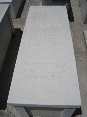 Stèle de cheriqui esther