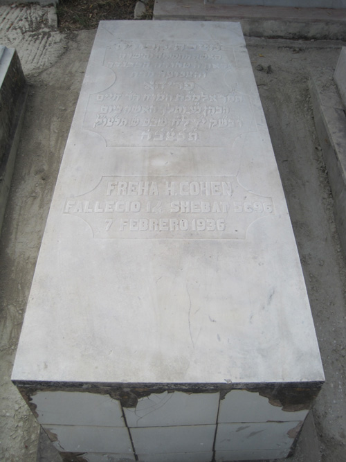 Grabstein von cohen freha