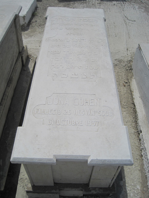 Stèle de cohen donna