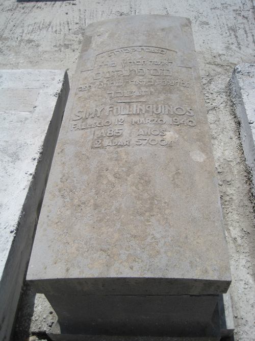 Grabstein von foinkinos simy