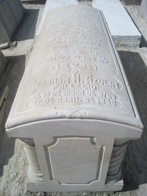 Stèle de azulay abraham