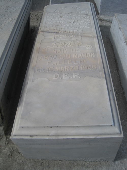 Stèle de nahon haim