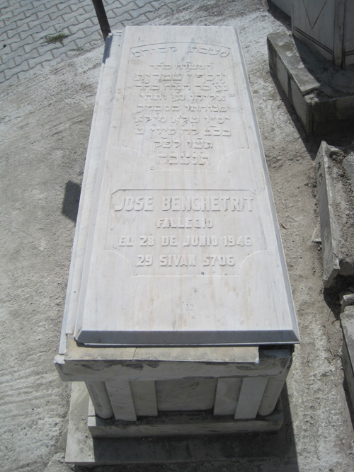Stèle de benchetrit jose