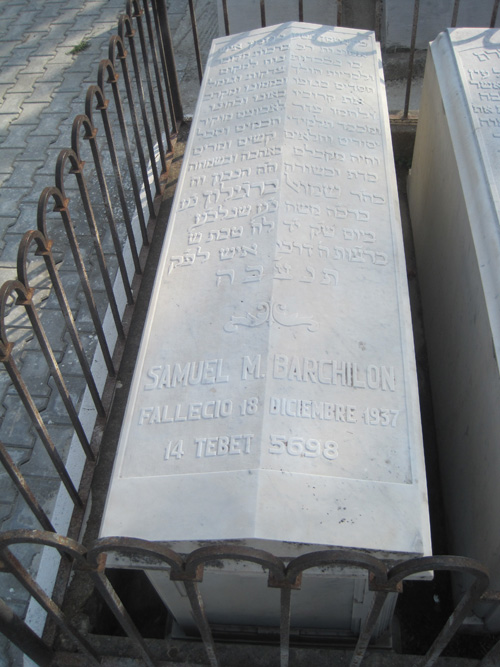 Stèle de barchilon samuel