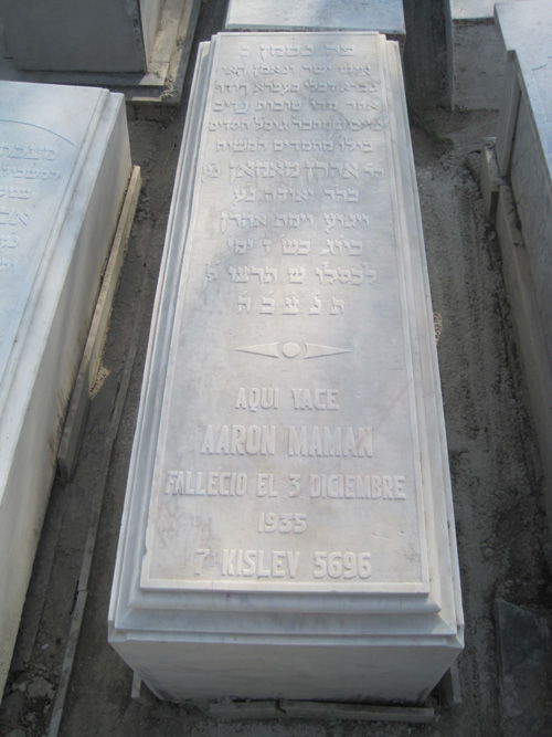 Stèle de maman aaron