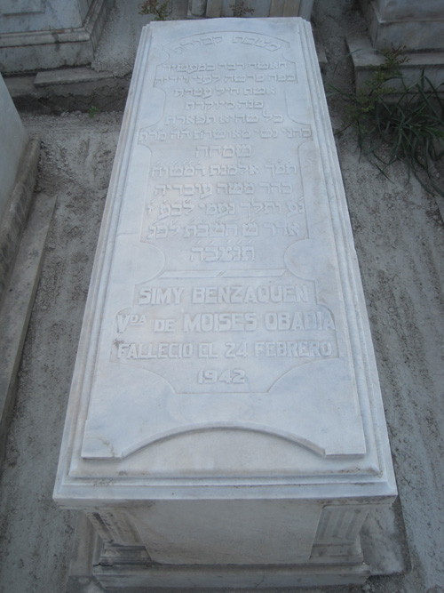 Stèle de obadia simy