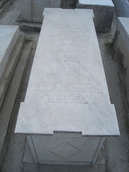 Grabstein von cohen freha
