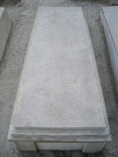Stèle de bendahan simy