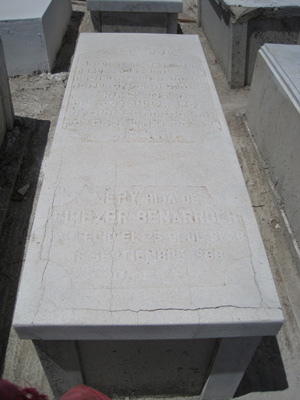 Stèle de benarroch mery