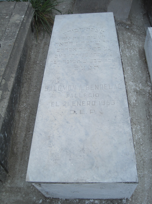 Stèle de bendelac salomon