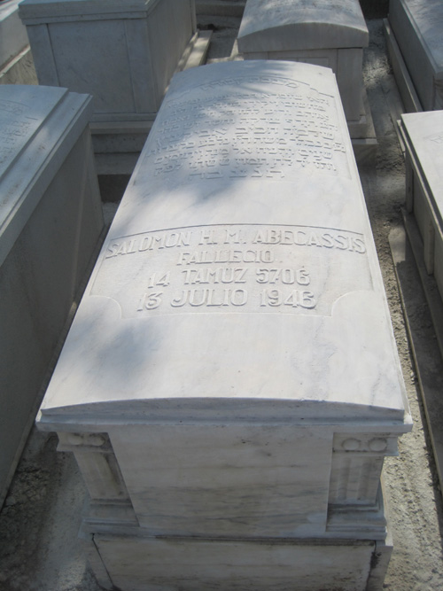 Stèle de abecassis salomon habib