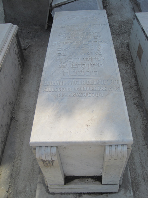 Stèle de benchetrit abraham