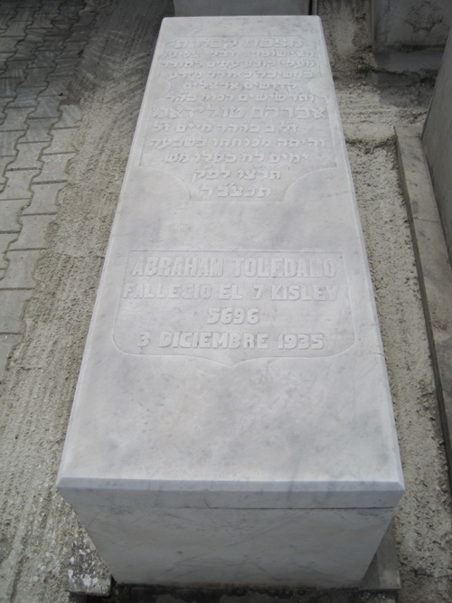 Stèle de toledano abraham