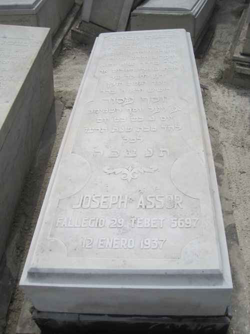 Stèle de assor joseph