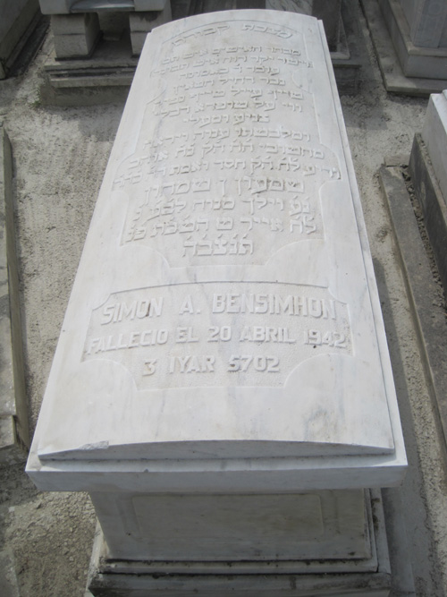 bensimhon simon का स्मारक