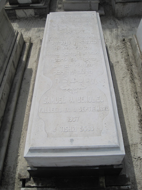 Stèle de benoliel samuel