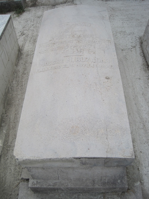 Grafsteen van buzaglo moses