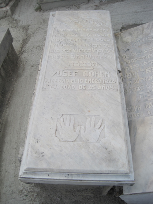 Grabstein von cohen joseph