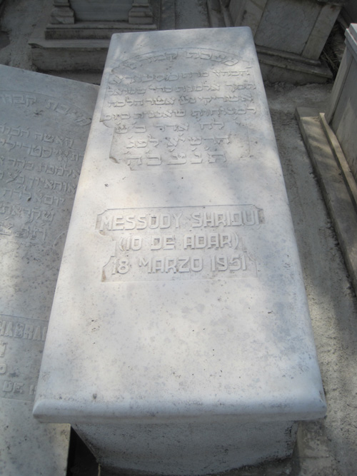 Stèle de chriqui messody