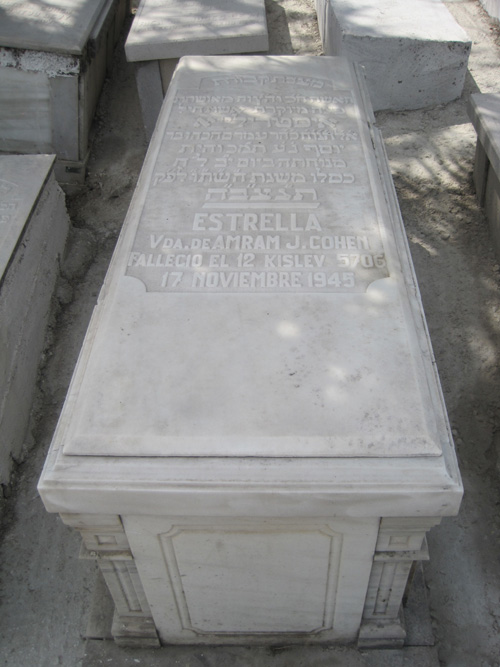 Stèle de cohen estrella