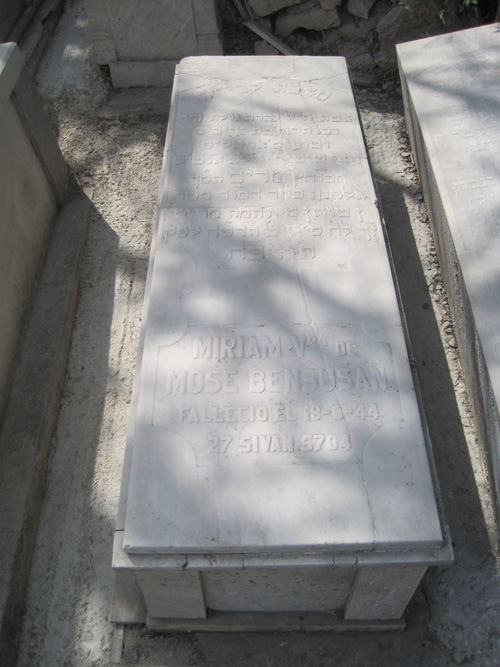 Stèle de bensusan miriam