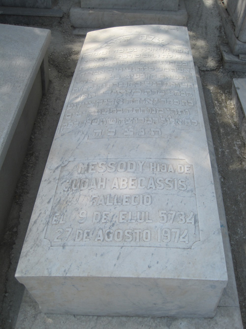 Stèle de abecassis messody