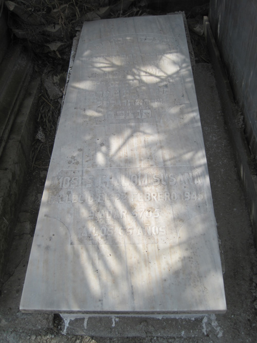 Grabstein von susana moses