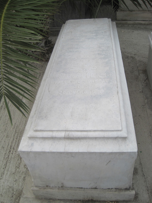 מַצֵּבה פון cohen samuel