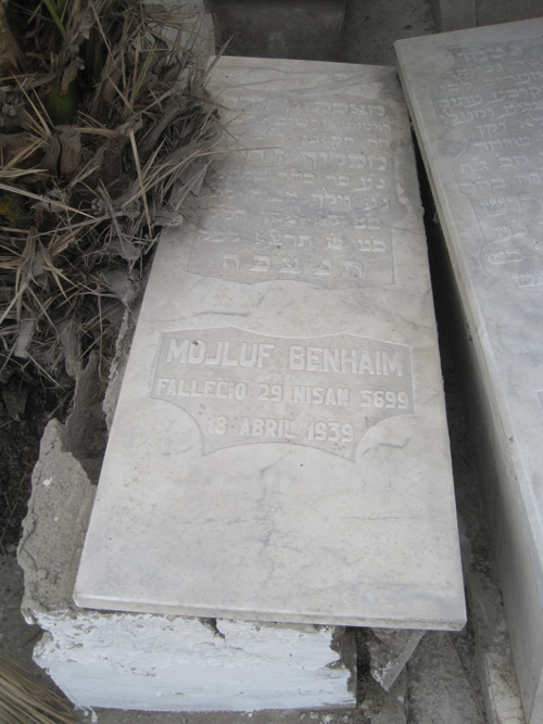 Stèle de benhaim mojluf