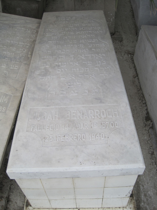 Stèle de benarroch judah