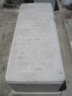 Grabstein von cohen victoria