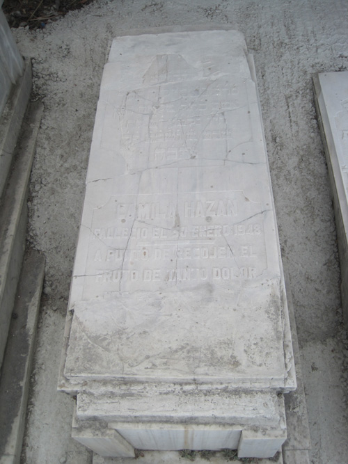Stèle de hazan camila