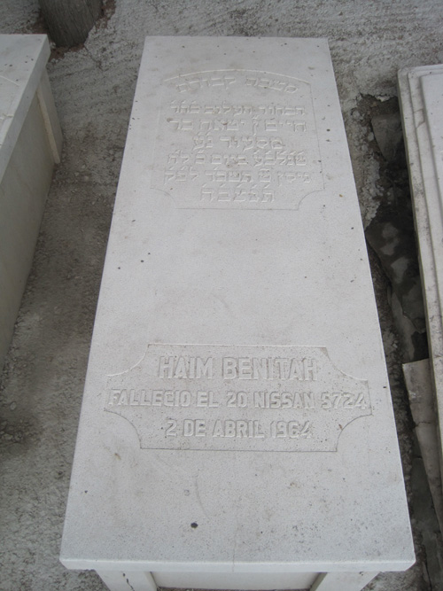 Stèle de benitah haim