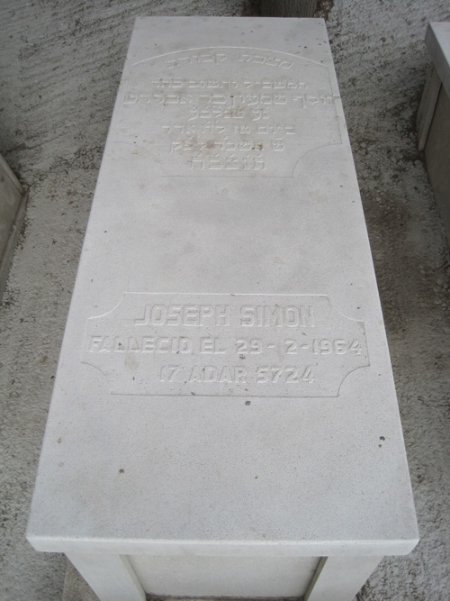 simon joseph 的墓碑