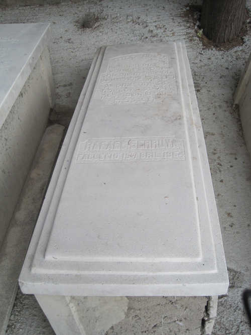 شاهدة قبر serruya rafael