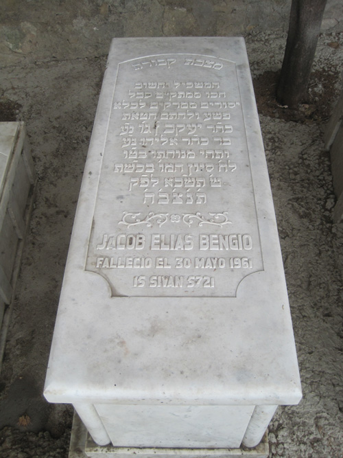 Lápide de bengio jacob