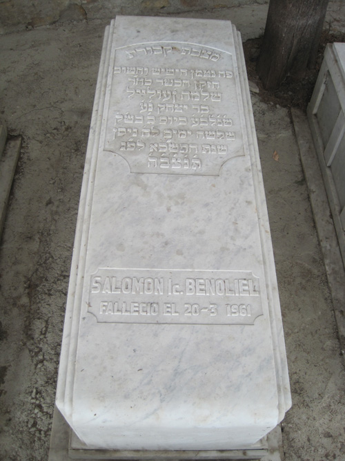 Stèle de benoliel salomon