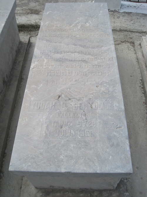 Grabstein von bentolila yudah