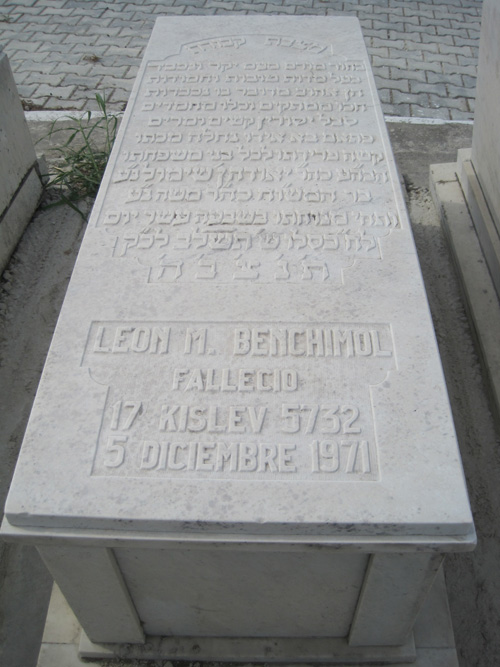 Stèle de benchimol leon