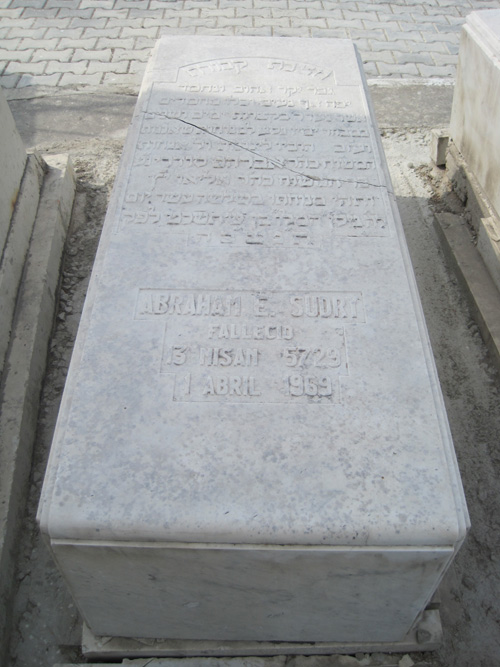 Grabstein von soudry abraham