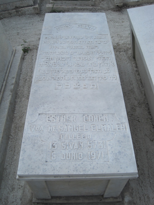 Stèle de cohen esther