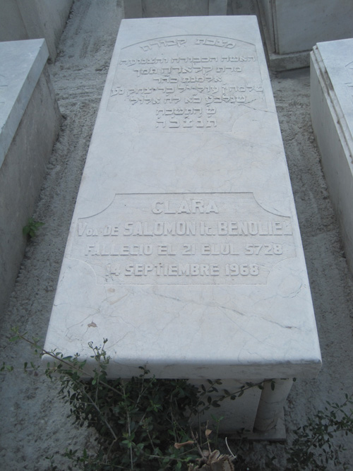 Stèle de benoliel clara