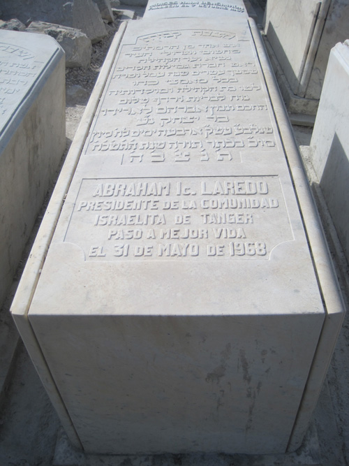 Lápide de laredo abraham