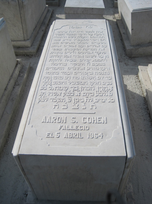 Stèle de cohen aaron