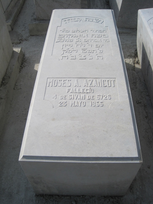 Stèle de azancot moses