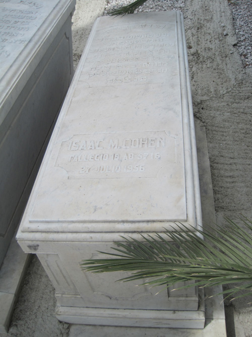 Stèle de COHEN ISAAC M.