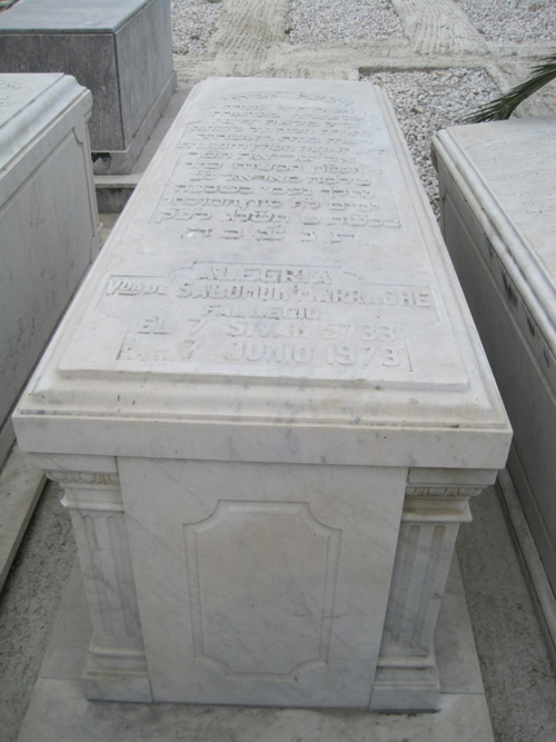 Stèle de marrache alegria