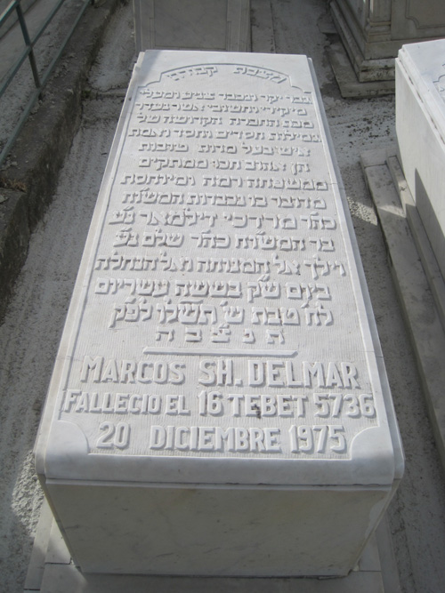 Stèle de delmar marcos