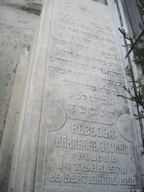 Stèle de delmar rebecca